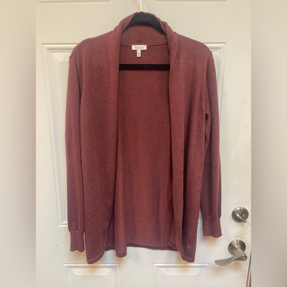 Ella Moss Red Cardigan